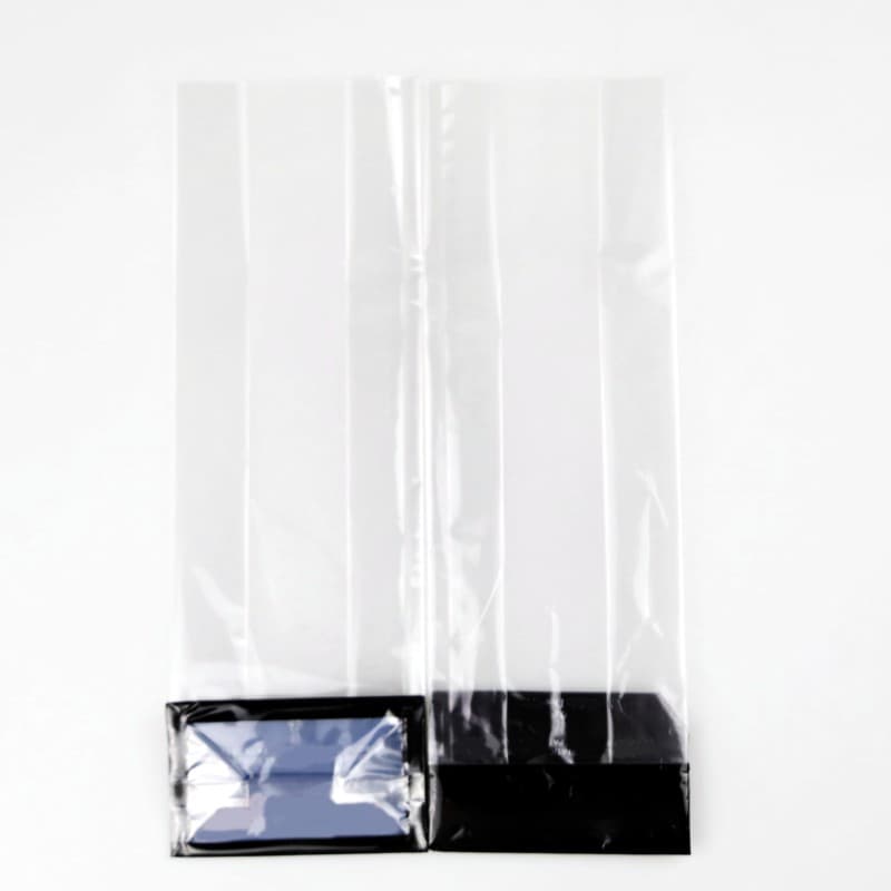 Flat Bottom 5x7 Clear Cellophane Bags Bulk Custom Printed Gusseted 5x7 Clear Cellophane Bags Wholesale China